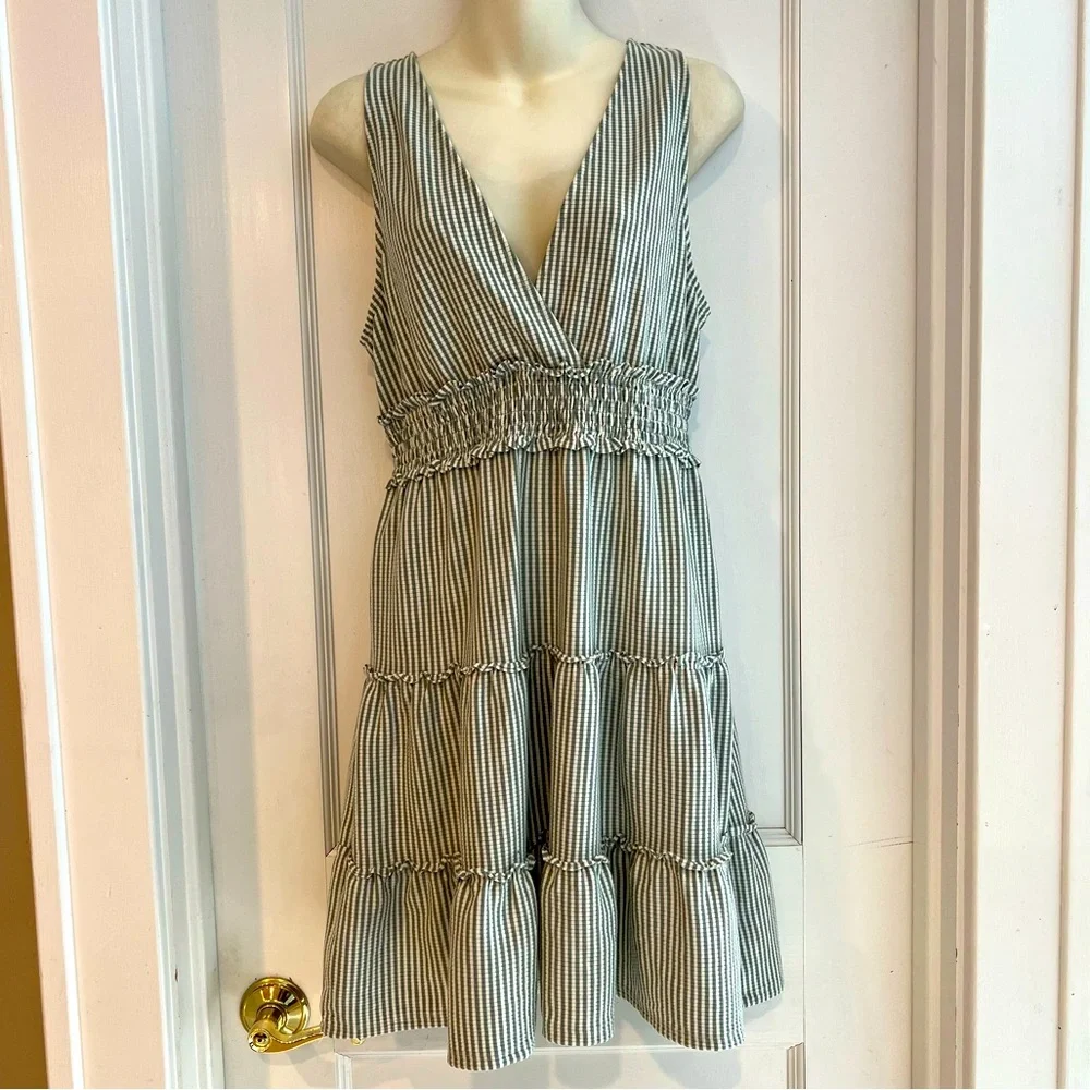 NWOT Soft and Simple Striped Sleeveless Dress - Picture 4 of 9